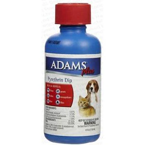 Adams Plus Pyrethrin Dip - 4 fl oz.