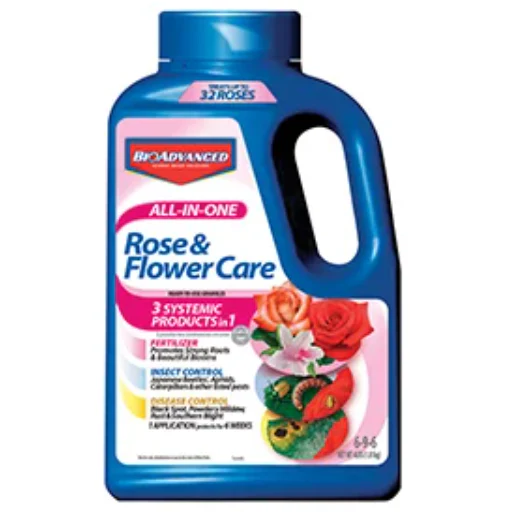 All-In-One Rose & Flower Care Granules - Fungicide 4 Lb.