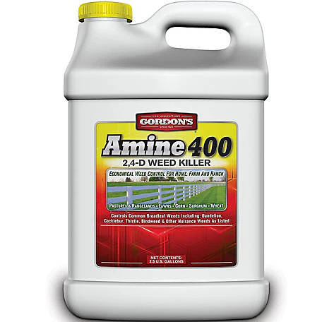 Amine 400 2,4-D Weed Killer Herbicide - 2.5 Gallons