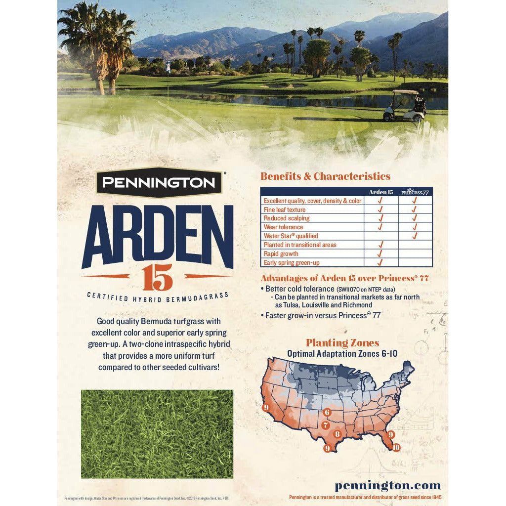 Arden 15 Bermuda Grass Seed (Discontinued) - Image 2