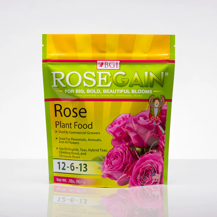 (Backorder Until 2027) BGI Rosegain 12-6-13 - Plant Food Fertilizer - 2lbs.