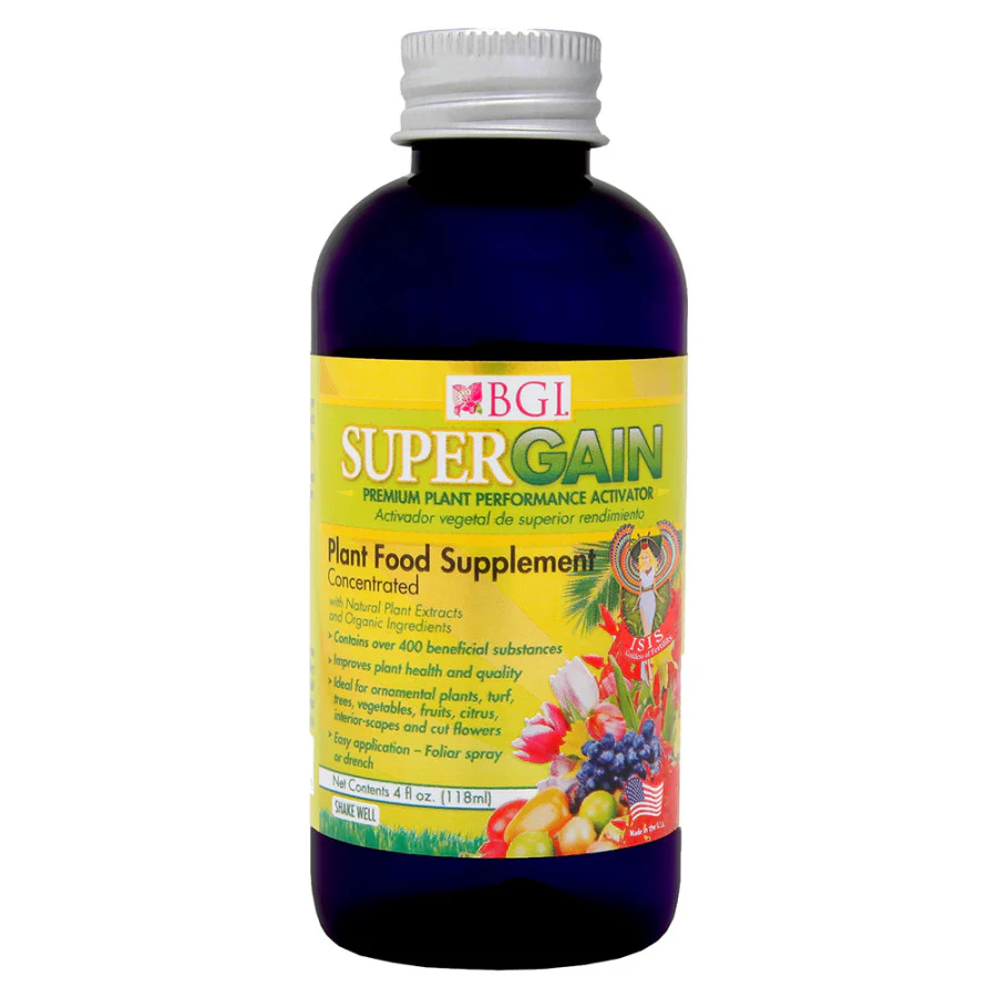 BGI Supergain Plant Food Supplement - 8 Oz.