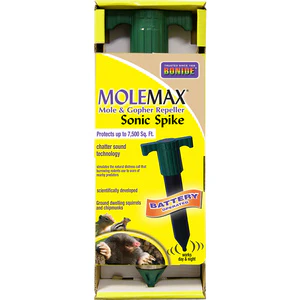 Bonide Molemax Sonic Spike Repeller
