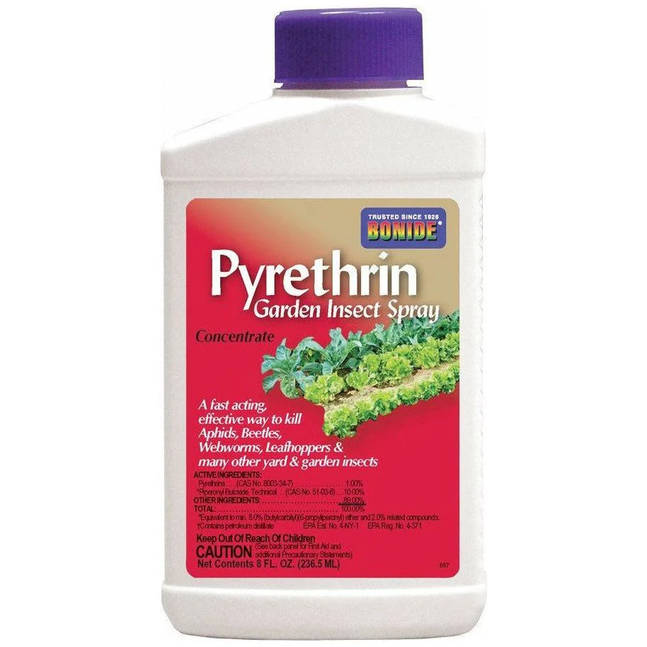 Bonide Pyrethrin Garden Insect Spray - 8 Oz.