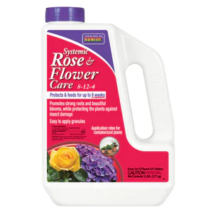 Bonide Systemic Rose & Flower Care 8-12-4 Fertilizer - 6 Lbs.