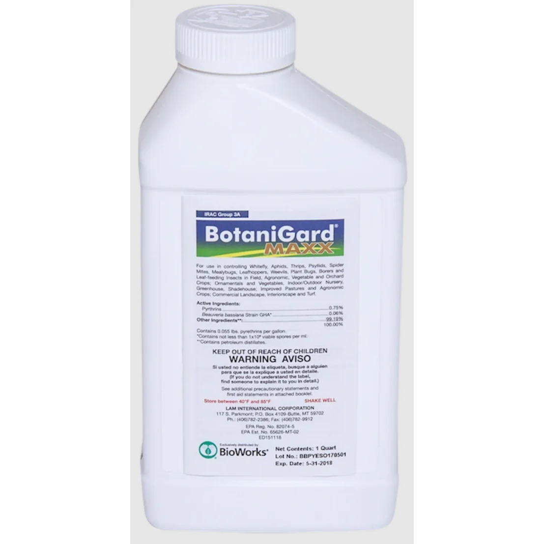 BotaniGard Maxx Insecticide - 1 Qt
