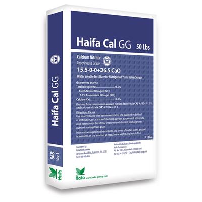 Calcium Nitrate Soluble Fertilizer - 50 lbs