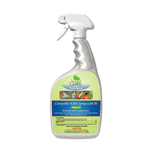 Caterpillar Killer Spray With BT Insecticide RTU - 1 Qt.