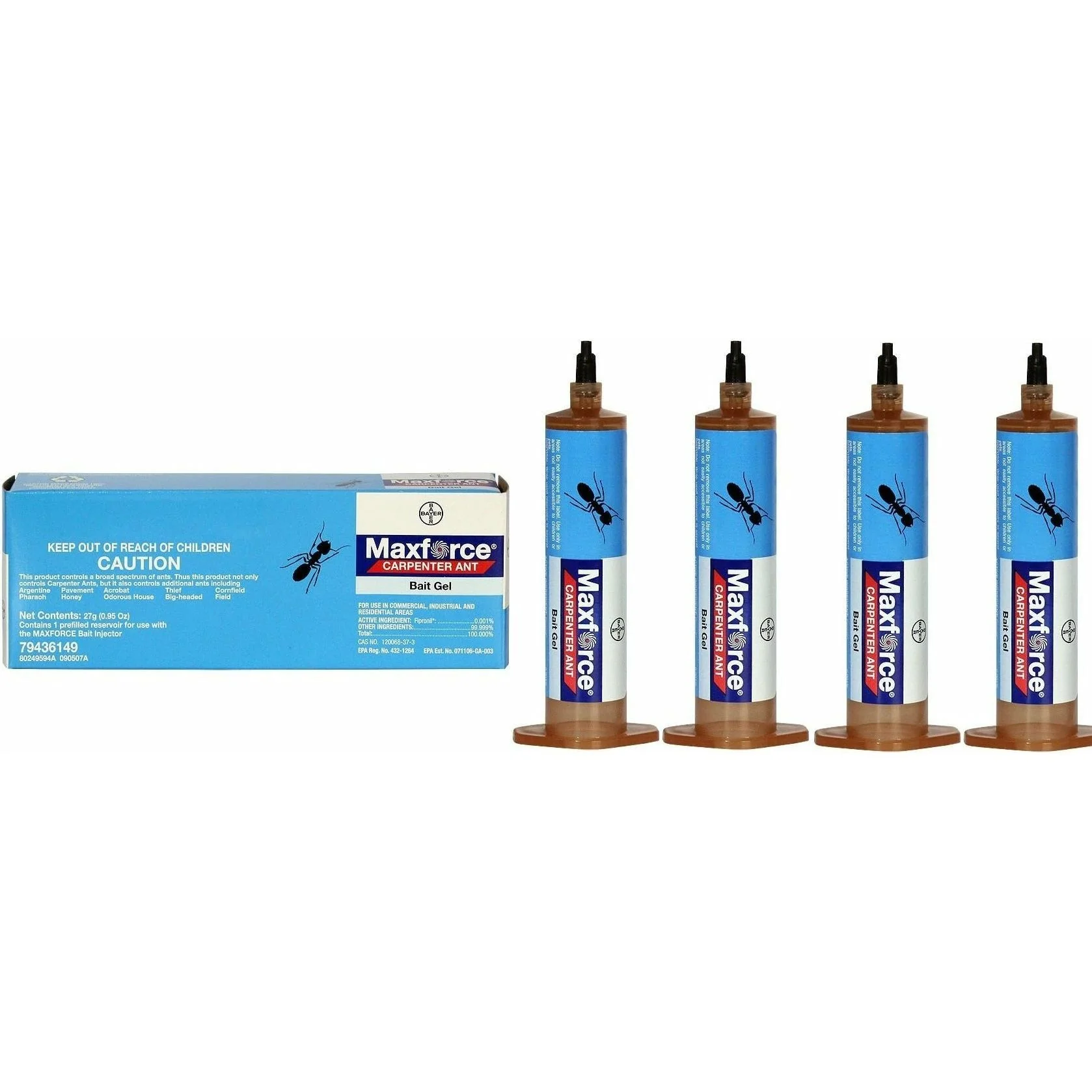 Maxforce Carpenter Ant Bait Gel - 4 Tubes