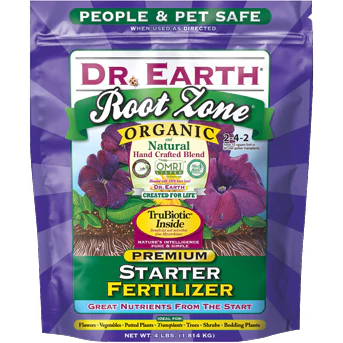 Dr Earth Root Zone Organic Premium Start Fertilizer - 4 lbs