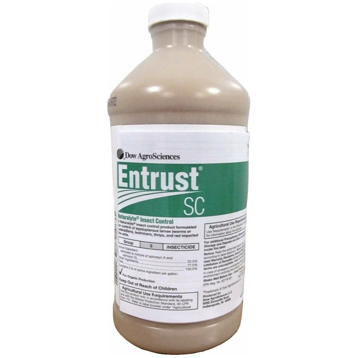 Entrust SC Naturalyte Spinosad Insecticide - 1 Quart