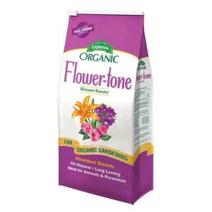 Espoma Organic Flower-Tone 3-4-5 Fertilizer.