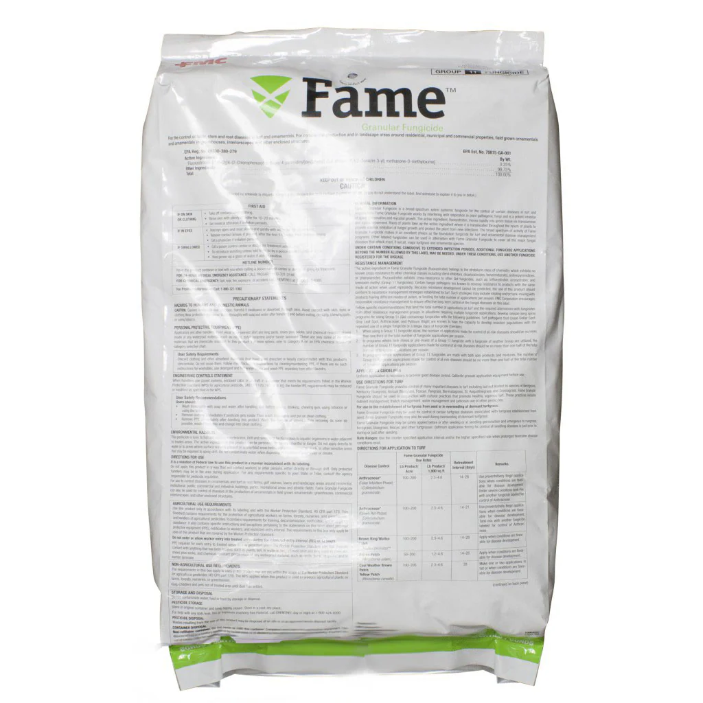 Fame Granular Fungicide (Disarm G substitute) - 25 lbs.