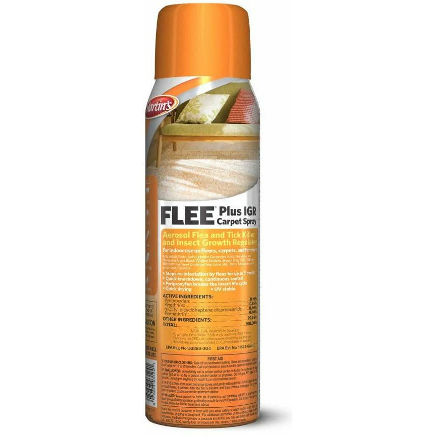 Flee Plus IGR Carpet Spray - 16 Ounces (Discontinued)