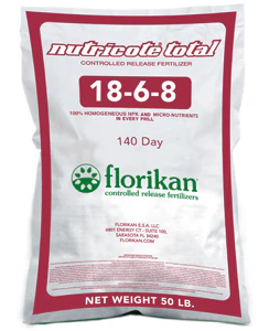 Florikan with Nutricote Total 18-6-8 140 Day - 50 Lbs.
