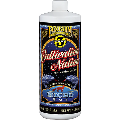 FoxFarm Cultivation Nation Micro 5-0-1 Liquid Fertilizer - Image 3