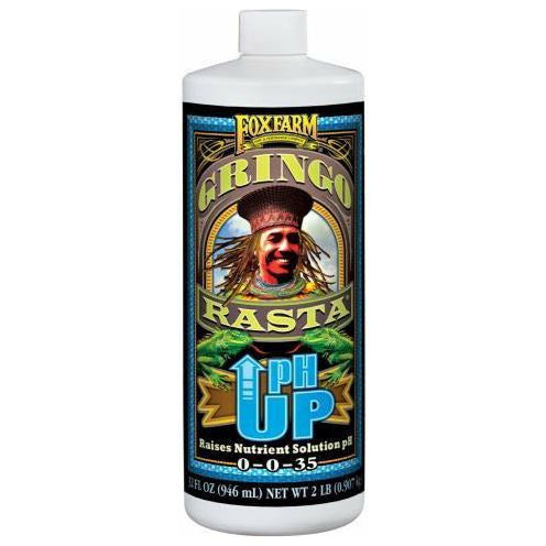 FoxFarm Gringo Rasta pH Up 0-0-35  Liquid -1 Quart