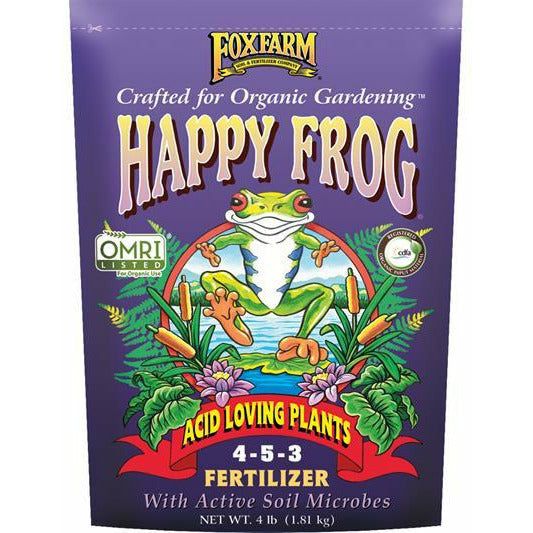 FoxFarm Happy Frog Acid Loving Plants Organic Fertilizer - 4 lb. bag