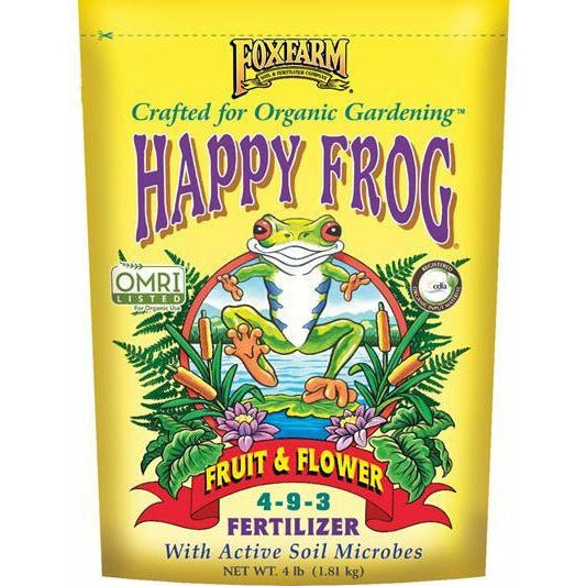 FoxFarm Happy Frog Fruit & Flower 4-9-3 Organic Fertilizer