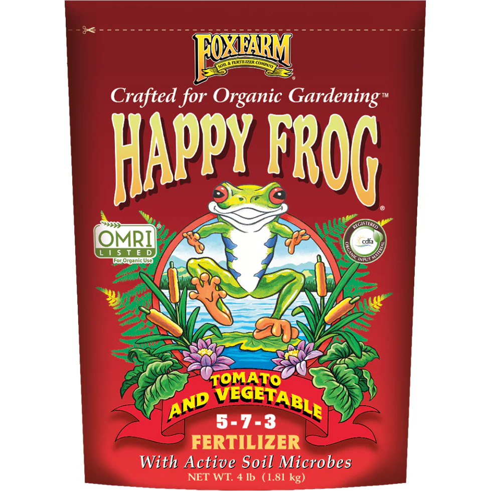FoxFarm Happy Frog Tomato & Vegetable Organic Fertilizer