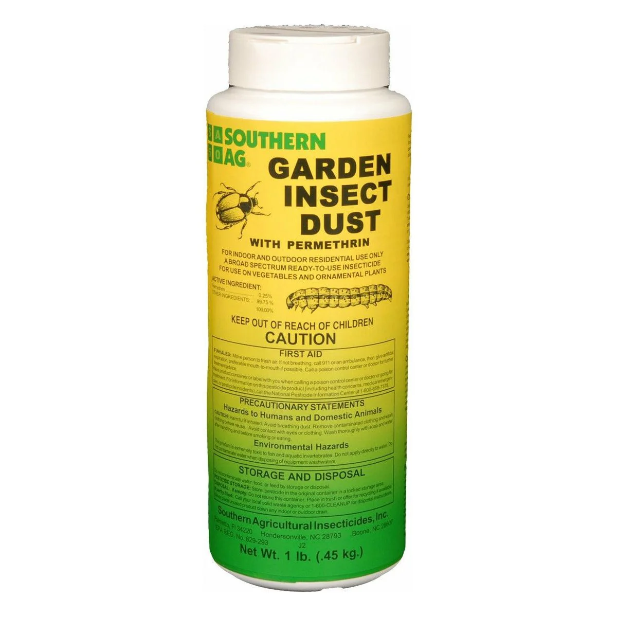 Garden Insect Dust Permethrin Insecticide - 1 Lb. (Discontinued)