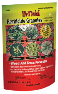 Hi-Yield Lawn & Garden, Weed & Grass Preventer, Treflan Herbicide Granules - Image 2