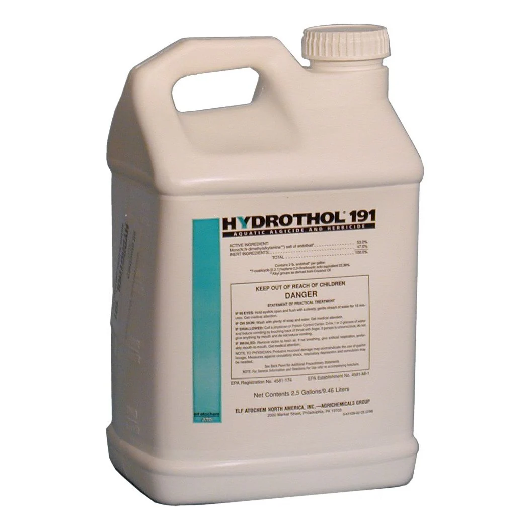 Hydrothol 191 Aquatic Algicide Herbicide - 2.5 Gallon