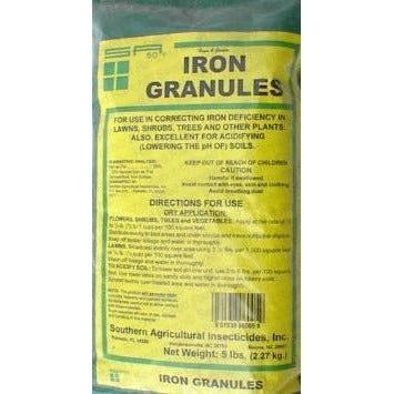 Iron Granules Fertilizer - 5 Lbs.