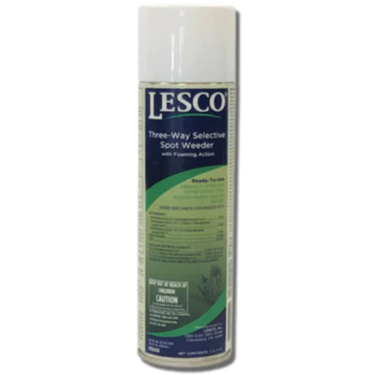 LESCO Three-Way Selective Spot Weeder with Foaming Action Herbicide - 18 oz.