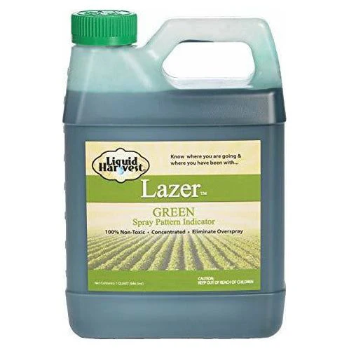 Liquid Harvest Lazer Green Spray Indicator - 1 Quart
