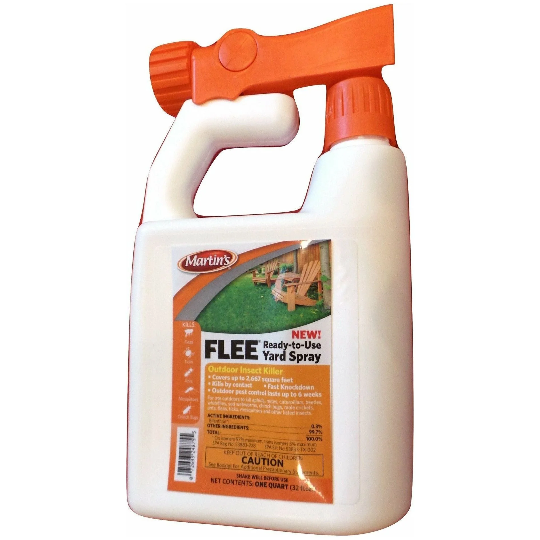 Martin's Flee RTU Yard Spray - 1 Quart