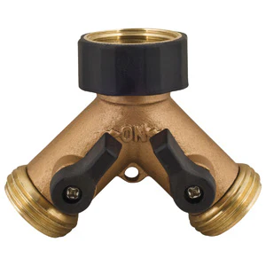 Metal 2-Way Hose Valve