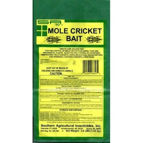 (On Backorder) Mole Cricket Bait (5% Carbaryl)