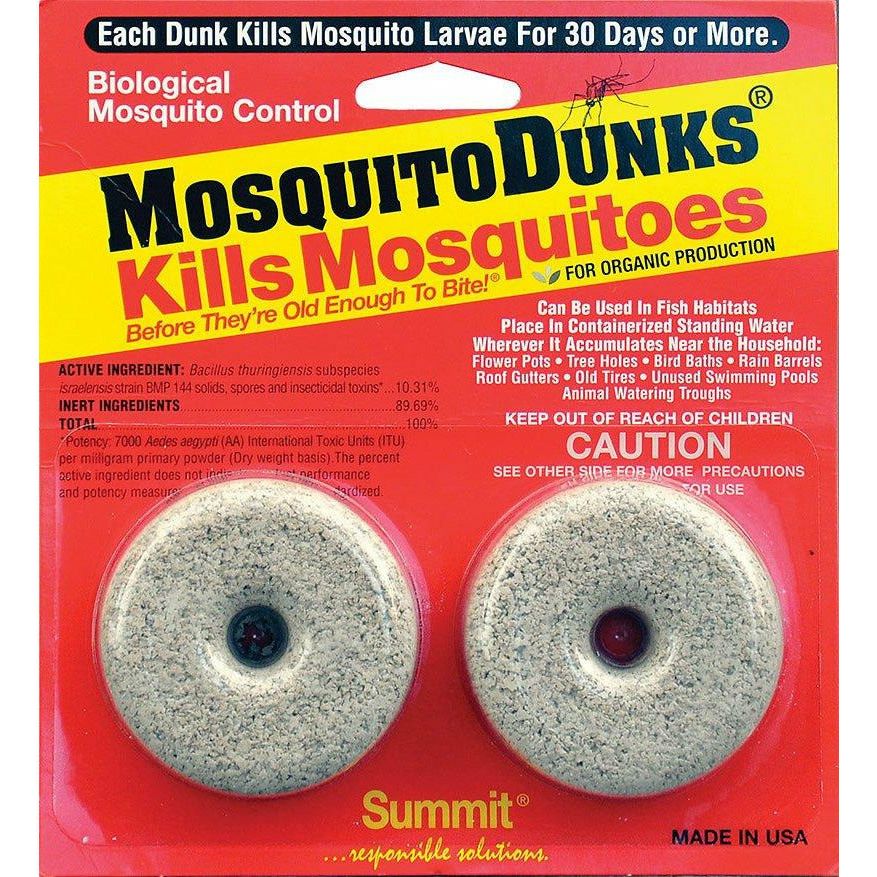 Mosquito Dunks "Kills Mosquitoes" - 2 Pack