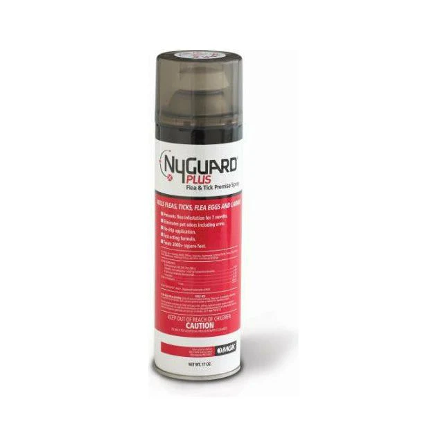 NyGuard Plus Flea & Tick Spray - Pesticide 17 Oz