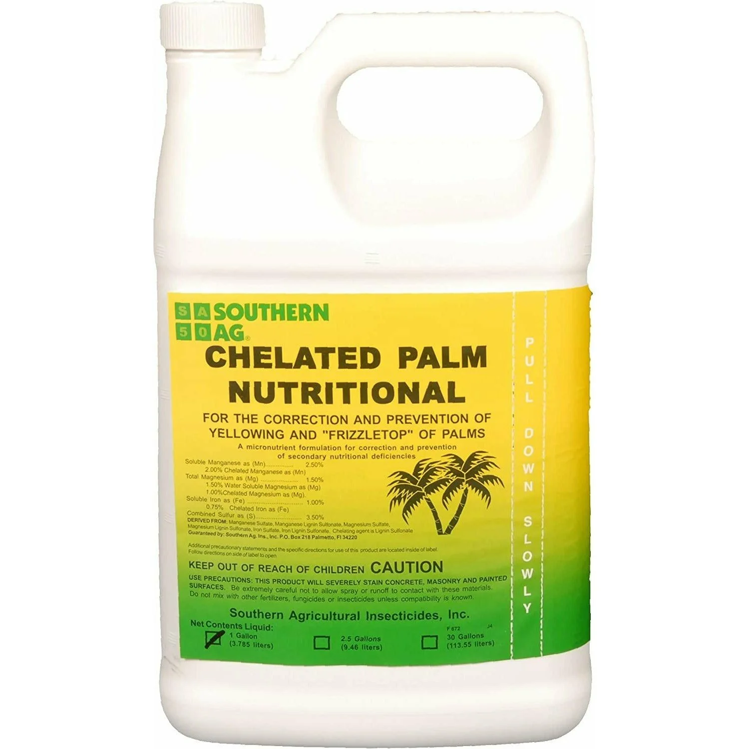Chelated Palm Nutritional Spray Liquid Fertilizer - 1 Gallon