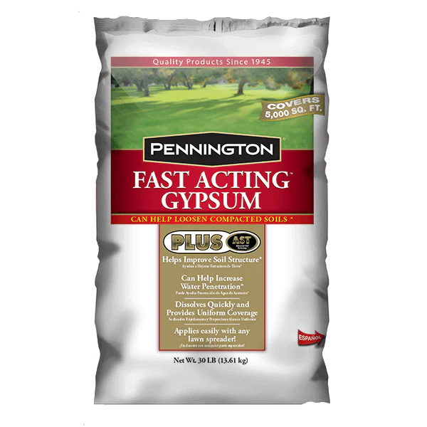 Pennington Fast Acting Gypsum Fertilizer - 30 lbs