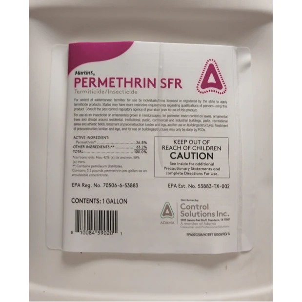 Permethrin SFR Insecticide Termiticide - 1 gallon