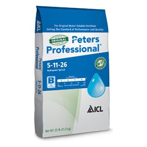 Peters Professional 5-11-26 Hydroponic Special - 25 lbs