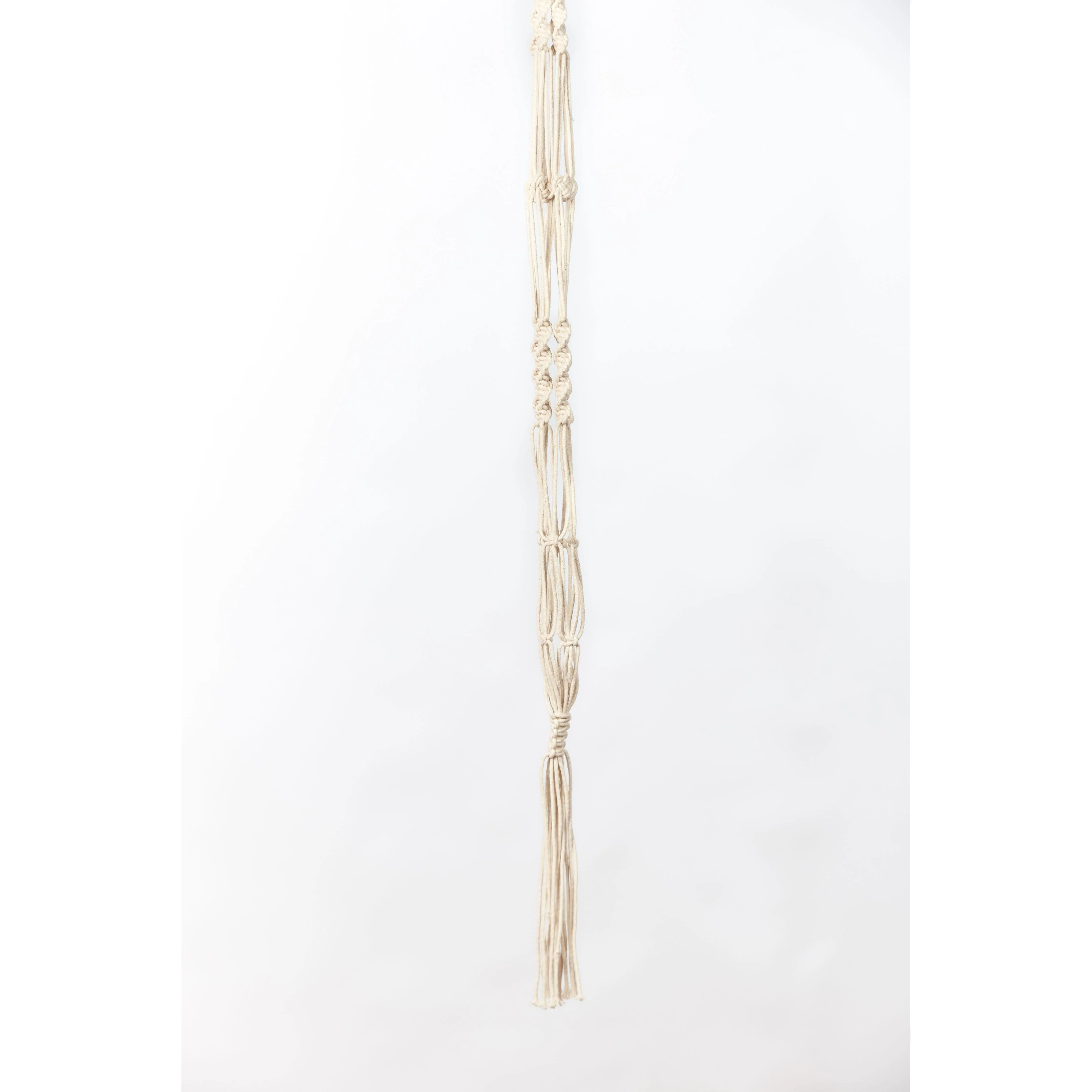 Plant Hanger Cotton Woven Plain Cord  42"