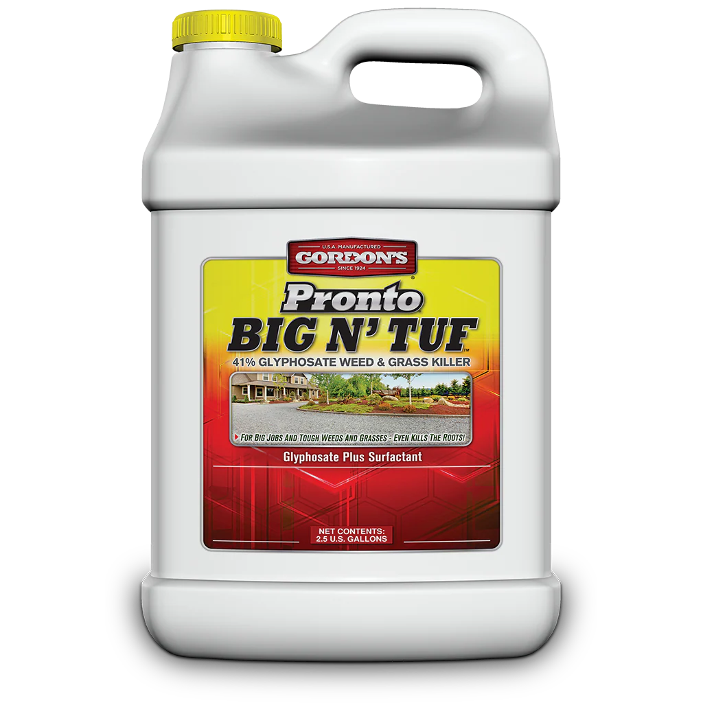 Pronto Big N' Tuf Glyphosate Weed & Grass Killer Herbicide - 2.5 Gallon