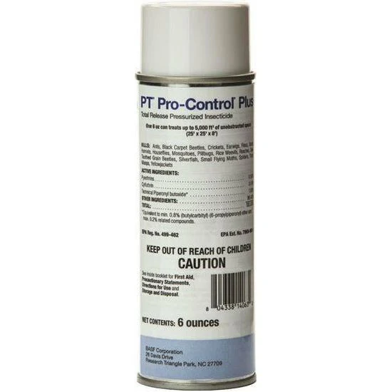 PT Pro-Control Plus Insecticide - 6 Oz Fogger