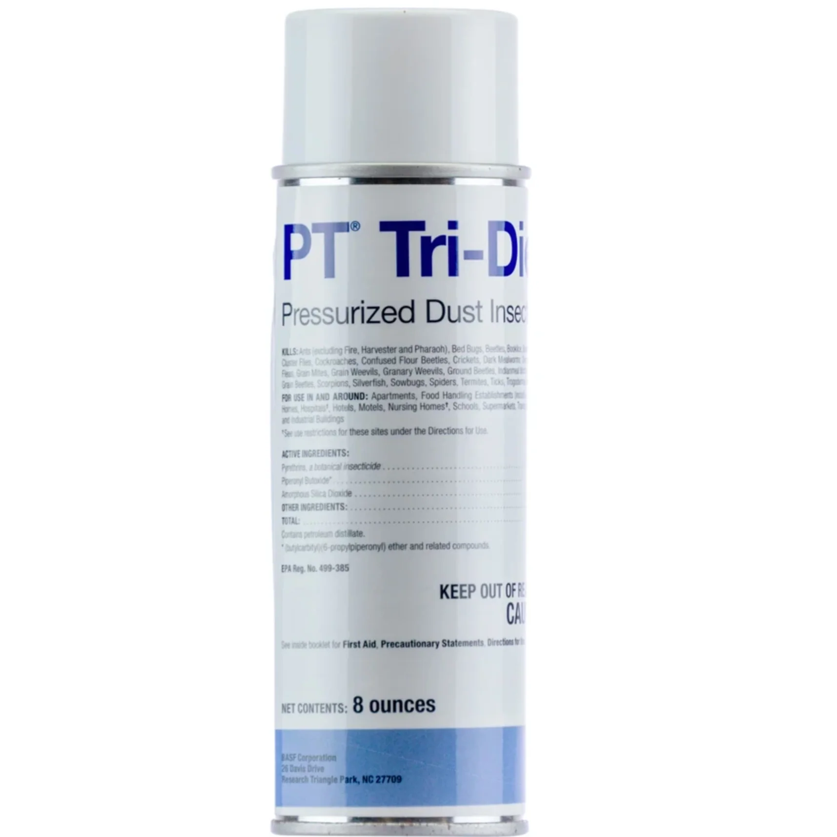 PT Tri-Die Pressurized Dust Insecticide - 8 oz.