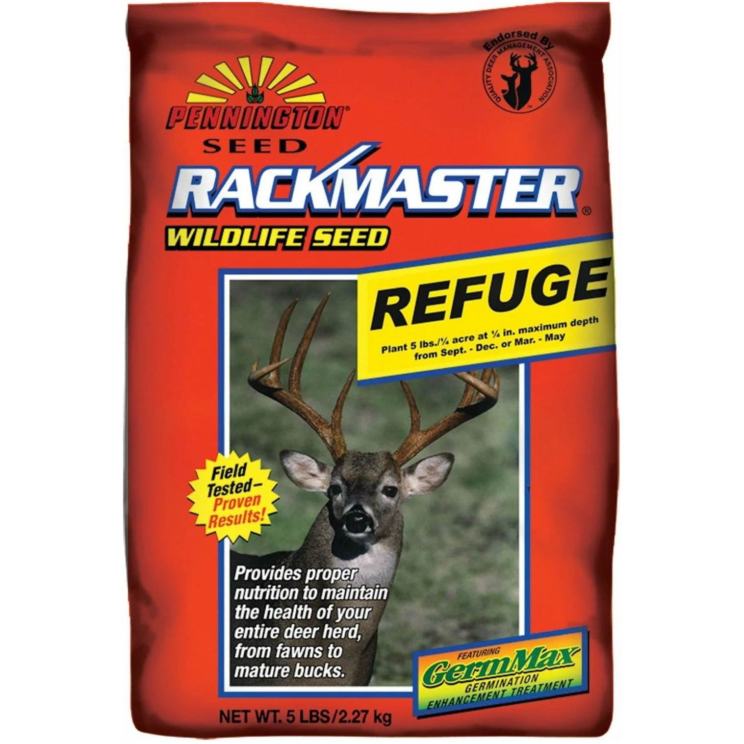 (Discontinued) Rackmaster Refuge Food Plot Seed - 5 Lbs.