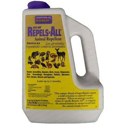 Bonide Repels-All Animal Repellent Granules- 3 Lb. Jug