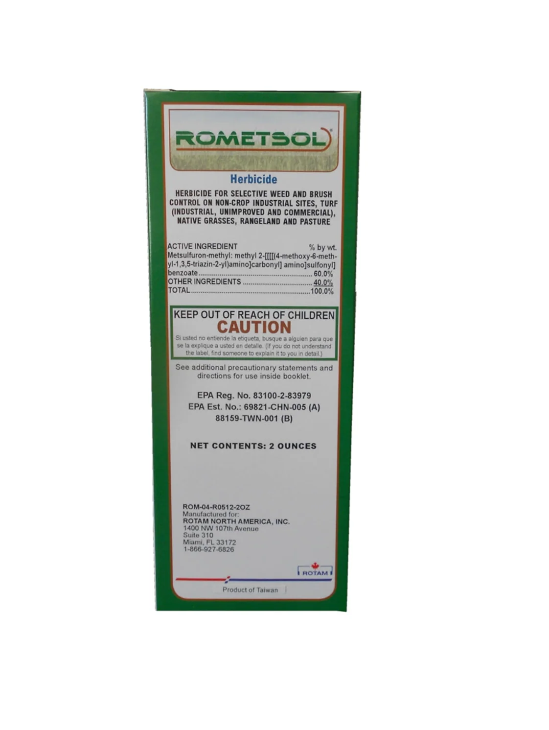 Rometsol Herbicide (MSM herbicide) - Image 2
