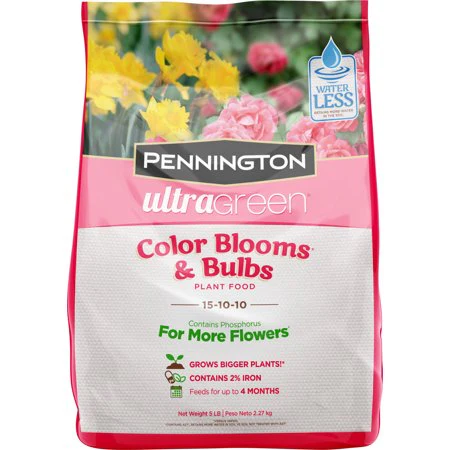 Pennington UltraGreen Color Blooms and Bulbs 15-10-10 Fertilizer - 5 lbs. (Discontinued)