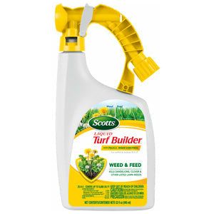 Scotts Liquid Turf Builder With Plus 2 Weed Control - 1 quart