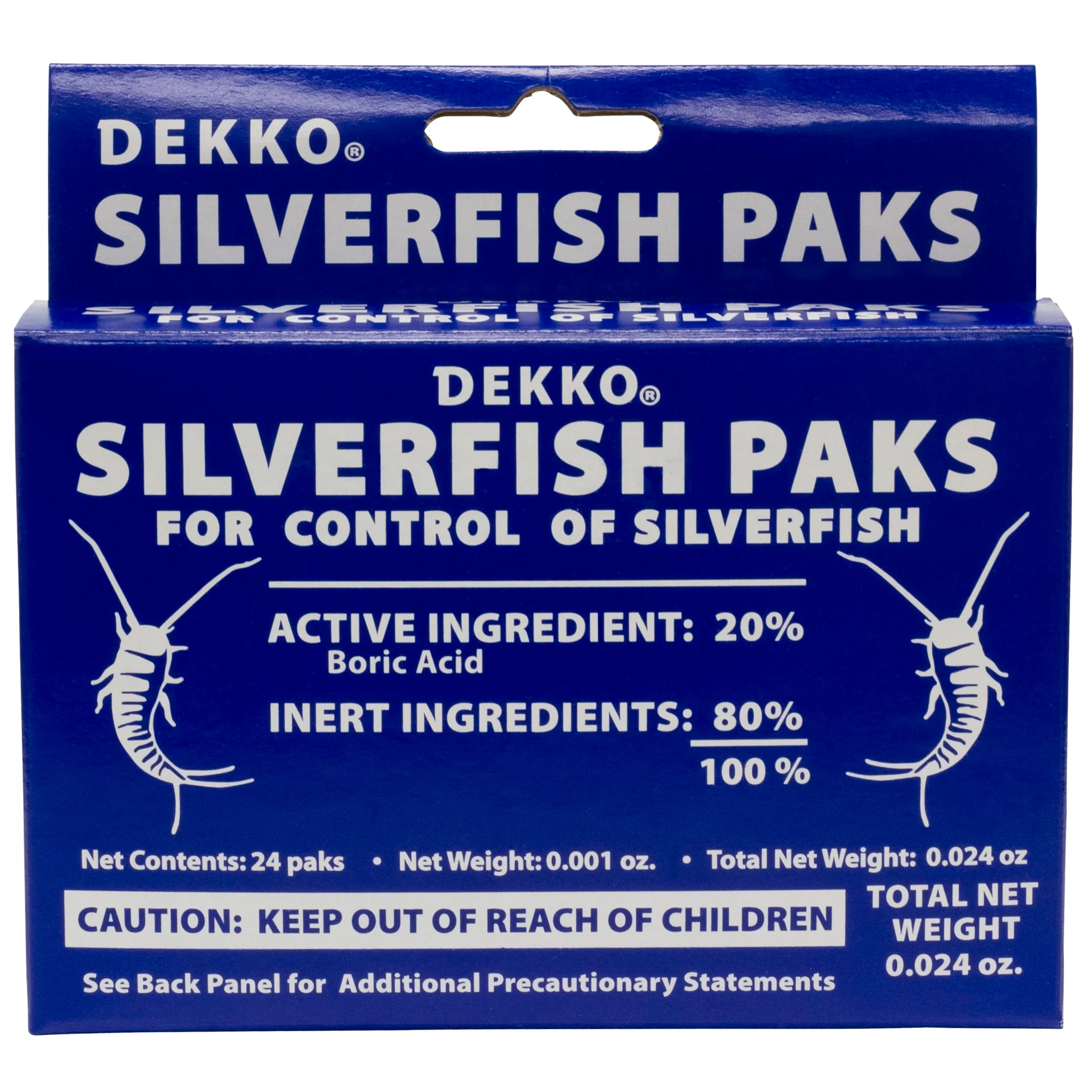 Silverfish Control Paks - 24 paks