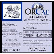 Slug-Fest All Weather Molluscicide Slug Control - 2.5 Gallon